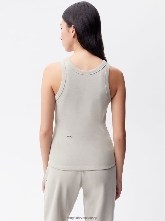 odjeća Pangaia majica bez rukava od recikliranog pamuka kamen žene 4VDHN0125